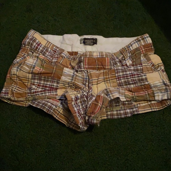 Pants - Plaid shorts